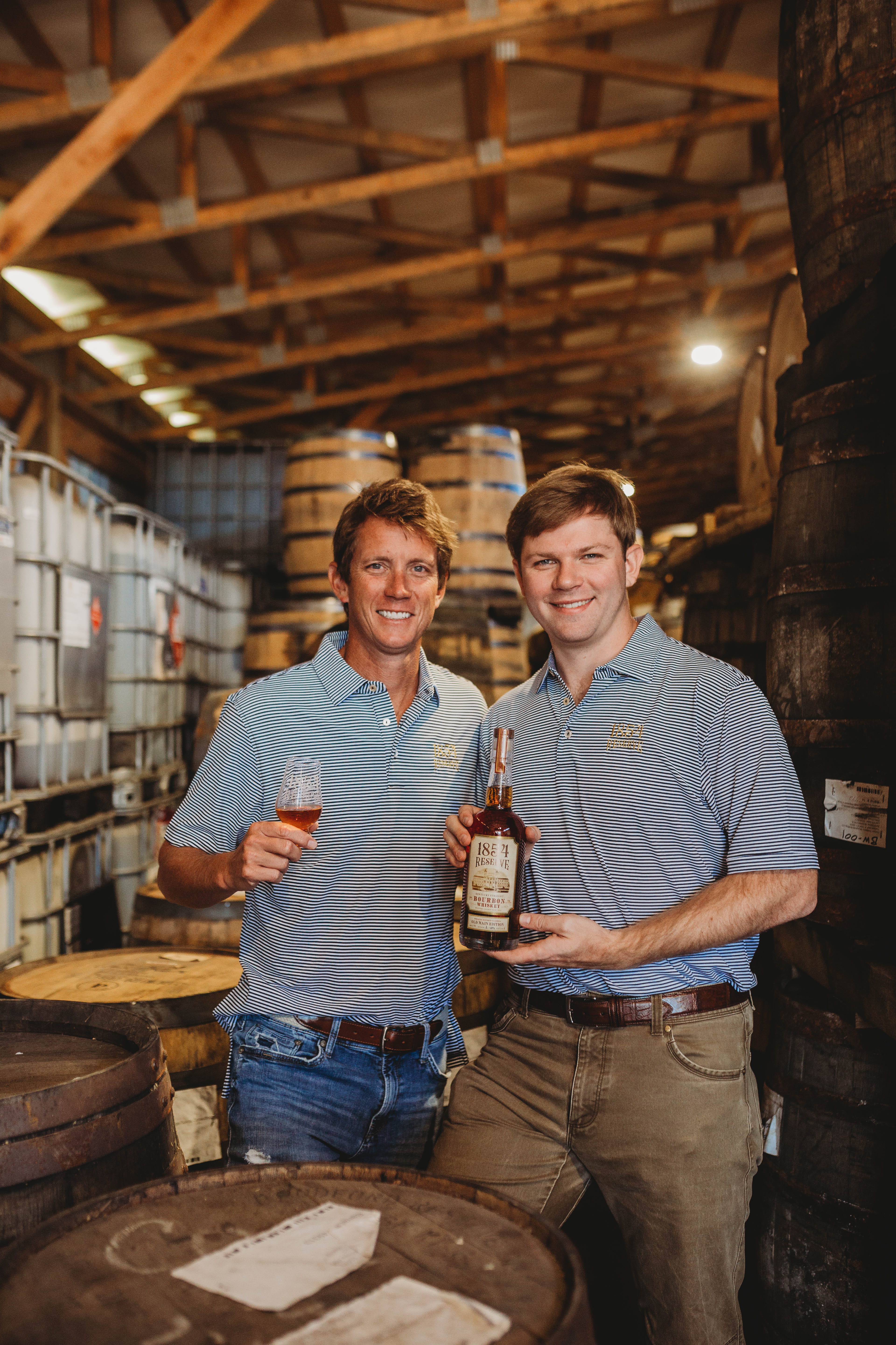 Southern Specialty Spirits founders at the distillery